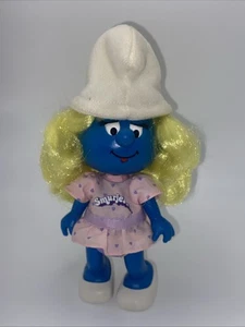 Vintage Applause 1983 Schlumpfine Dress 'n Style Schlumpf Puppe Hong Kong Schlumpf Figur - Bild 1 von 19