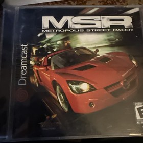 Sega Dreamcast Metropolis Street Racer MSR COMPLETE & TESTED