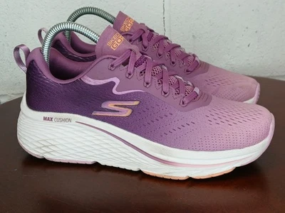 Skechers Go Run Max Cushion Shoes Womens Size 7  Purple Mauve Running SN 129602 - Image 1 of 4