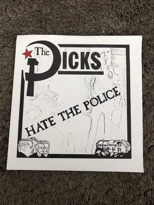 MINT The Dicks – The Dicks Hate The Police / 1/500 UK PRESS 7" TRANSLUCENT - Image 1 of 4
