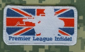 ELITE PROFESSIONAL NINJA NETWORK hook/loop INSIGNIA: INFIDEL SP OPS British UK - Picture 1 of 12