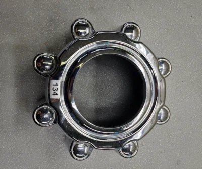 99-04 Ford F250 Excursion Super Duty Front Rear Wheel Center Cap Hubcap Silver - Image 1 of 4