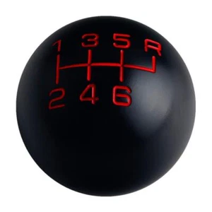 Black/Red Aluminum Shift Knob 6 Speed Short Throw Shifter M10X1.5 M12X1.25 M1... - Picture 1 of 6