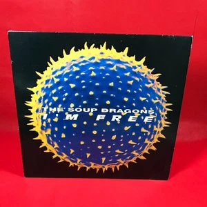 SOUP DRAGONS I'm Free 1989 UK 12" vinyl single extended version Lovegod Dub - Picture 1 of 4