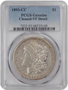 1893-CC Morgan PCGS VF - Picture 1 of 2