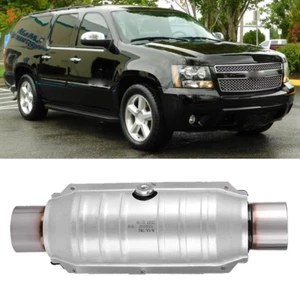 2.5" Inlet & Outlet Catalytic Converter Heat Shield EPA For Chevrolet Tahoe - Picture 1 of 14