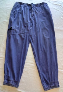 vtg 80's BUGLE BOY Pants Blue 100% Cotton Size 34M - Picture 1 of 14