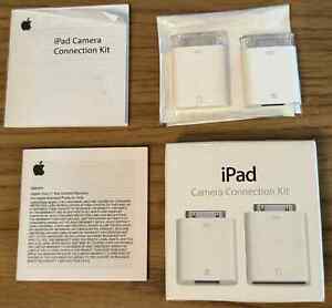 Authentic Apple iPad Camera Connection Kit 30 Pin - A1362 A1358 MC531ZM/A