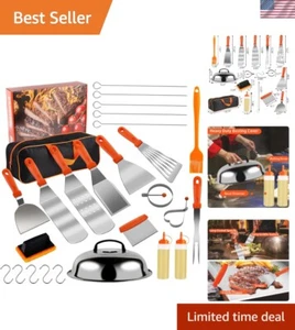 27-Piece Blackstone Griddle Accessories Kit - Grill Tools for BBQ & Camping - Picture 1 of 8