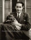 1930s IRVING THALBERG Film Producer MGM By GEORGE HURRELL Dog Duotone Photo Art