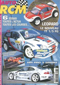 AUTO RCM N°245 HPI PRO 3 SPRINT / LEOPARD TT 1/5 FG / SERPENT 2002 / FORD FOCUS - Photo 1/2