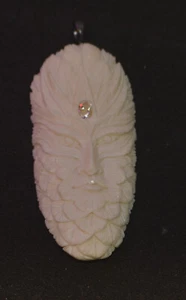 2,75 Zoll Anhänger --- Greenman --- Baumgeist --- Citrin --- Lot 1196 - Bild 1 von 3