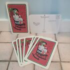 Vintage Grand Award Webbsters Mother Goose Christmas Post Card Lot of 9 Unposted