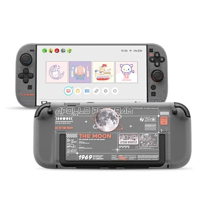 GeekShare NS2 Protective Case for Nintendo Switch 2025 Hard Shell Moon Cover PC