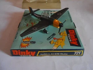 DINKY TOYS STUKA JUNKERS JU 87B 721 CON SCATOLA - Imagen 1 de 5