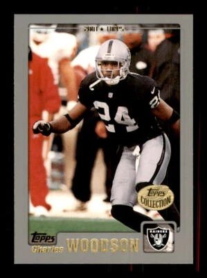 2001 Football 2001 Topps Charles Woodson Oakland Raiders #12 1 - Image 1 of 2