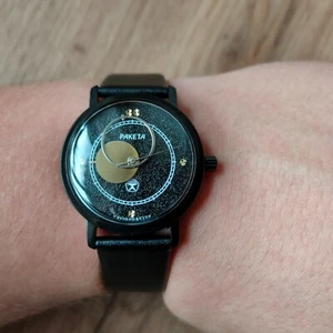 Reloj Vintage RAKETA COPERNICUS KCOPÉRNICO URSS Raro Reloj Negro - Imagen 1 de 11