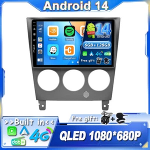 Per Subaru Impreza 2002-2007 Android 14 Autoradio GPS DAB+HDMI QLED 128GB - Foto 1 di 18