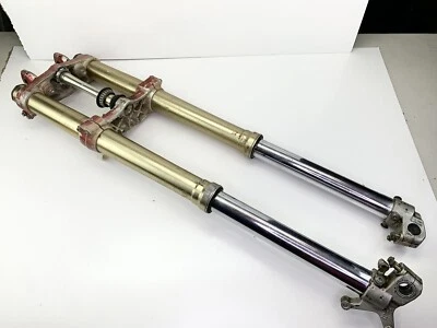 ✅ Horquillas delanteras Honda CRF250R CRF 250 2004-2007 suspensión triple árbol OEM 2005 Foto 1 de 4