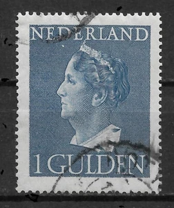 Netherlands 1946, Queen Wilhelmina 1g, Sc # 278, VF Cancelled - Picture 1 of 1
