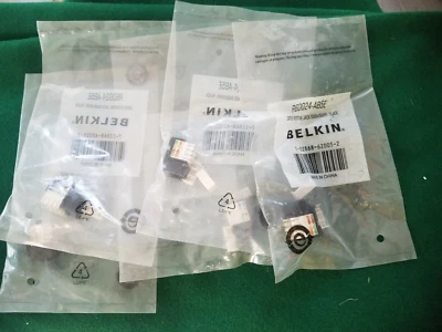 5 x BELKIN R6D024-AB5E CAT 5e TIPO 110 KEYSTONE JACK Foto 1 de 3