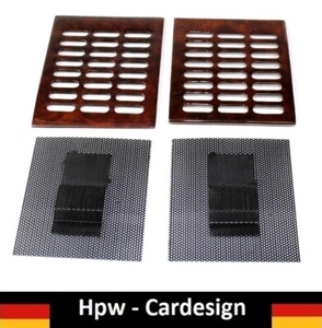 Lautsprecher Abdeckung Cover Speaker Mercedes  W107 R107 Wurzelholz HOLZ wood - Picture 1 of 3