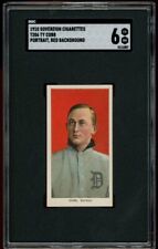 1909 T206 Sovereign 350 Ty Cobb Red Background Portrait SGC 6 EXMT HIGH END