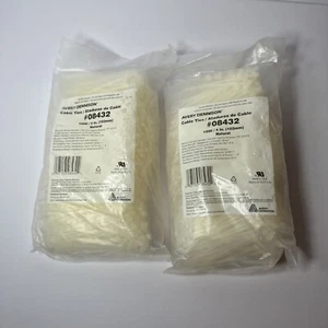 1000 PCS AVERY DENNISON 08432 Cable Ties 4 In. (102mm) TWO PACKS!!! - Picture 1 of 5