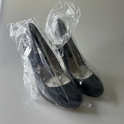 Zapatos Nine West para mujer 6,5 M cristal negro charol tacones de aguja Foto 1 de 4