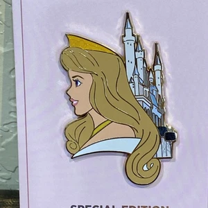 Disney PALM pink ala mode Royal Realms Princess AURORA Sleeping Beauty LE pin - Picture 1 of 3