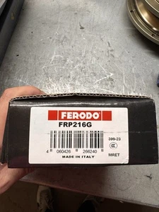 PASTIGLIE - BRAKE PADS - PLAQUETTES FERODO RACING DS1.11 FRP216G - Imagen 1 de 2