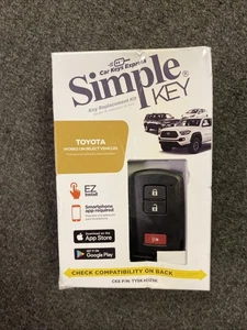 Car Keys Express Simple Key Replacement For Toyota Cars. - Picture 1 of 4