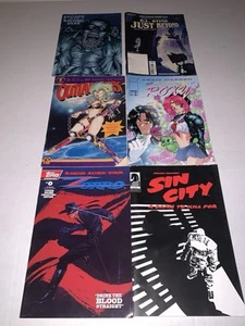 6 ASSORTED Mature COMIC BOOKS 70s 80s 90s 00s COMICS - Picture 1 of 4