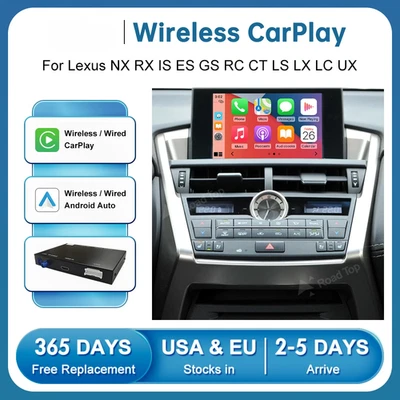 Wireless CarPlay Android Auto for Lexus NX RX with Mirror Link AirPlay Functions - Image 1 of 4