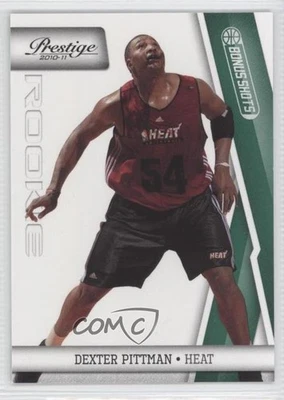 2010-11 Prestige Rookie Bonus Shots Green /25 Dexter Pittman #182 Rookie RC - Image 1 of 2