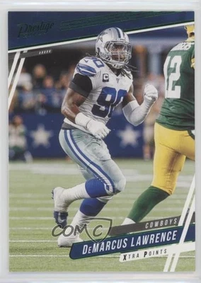 2020 Panini Prestige Xtra Points Green DeMarcus Lawrence #74 - Image 1 of 2