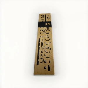 Holzkalender, Space Age Perpetual Wooden Calendar - Picture 1 of 4