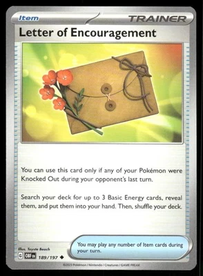 Pokémon TCG Letter of Encouragement Regular - Image 1 of 2