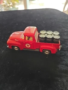 Road Champs pressofuso 1956 Ford F-100 Texaco camion ad olio vintage 1998 - Foto 1 di 11