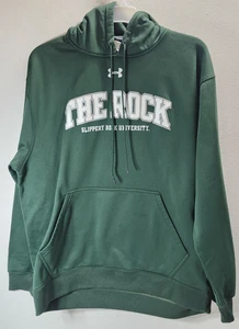 Sudadera con Capucha Under Armour Slippery Rock University Verde Talla XL Pullover - Imagen 1 de 8