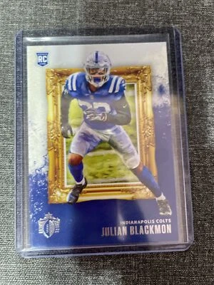 2020 Panini Chronicles Gridiron Kings Football Julian Blackmon RC #GK-33 Colts - Image 1 of 2