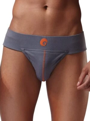 Omtex Athletic Neo Cotton Gym Supporter With Quick Dry Grey Colour Pack of 1 - Image 1 of 4