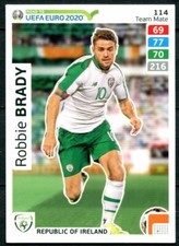 2020 PANINI Road to UEFA EURO Adrenalyn XL #114 Robbie BRADY Republic Ireland