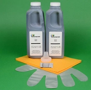 Xerox DocuPrint N-2125 N2125DX N2125N MICR 2-Toner Nachfüllsets 1200gr. 30K Seiten - Bild 1 von 1