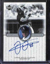 2000 Upper Deck Legends Legendary Signatures Autograph #S-FT Frank Thomas