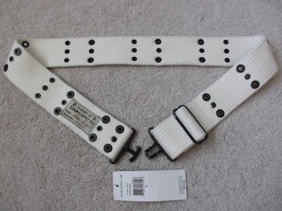 Cinto masculino de marfim com nervuras denim e suprimentos Ralph Lauren tamanho P novo $55 - Imagem 1 de 4