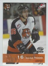 2006-07 Medicine Hat Tigers (WHL) Daine Todd (Sheffield Steelers)