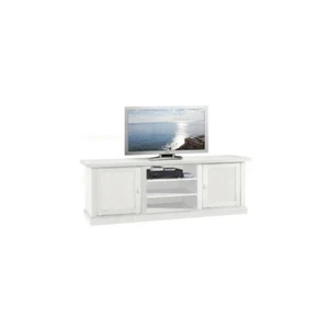 PORTA TV MOBILE TELEVISORE ARTE POVERA SOGGIORNO CLASSICO 2 PORTE BIANCO OPACO - Photo 1 sur 6
