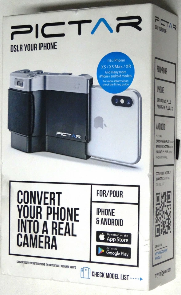 Pictar Grip Smartphone Camera Grip for Iphone and Android - Image 1 of 1