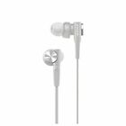 Sony Mdr-Xb55ap Bass Booster In-Ear Headphones In-Line Remote Mic Grayish White